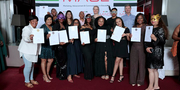Wits University's MACE Award winners Wits University's MACE Award winners